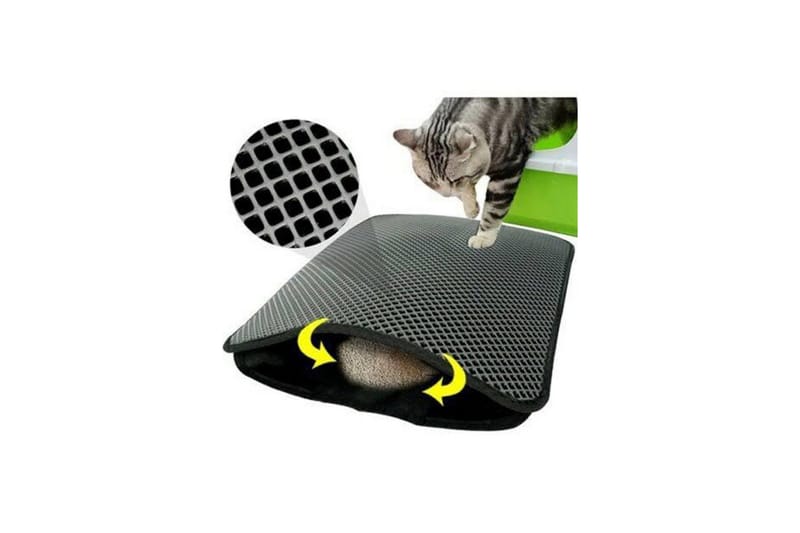 Chilai Kattsandsmatta 45x60 cm - Multifärgad - Textil & mattor - Matta - Modern matta - Wiltonmatta