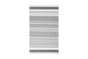 Eko Hali Bomullsmatta 80x150 cm - Grå/Vit - Textil & mattor - Matta - Modern matta - Bomullsmatta