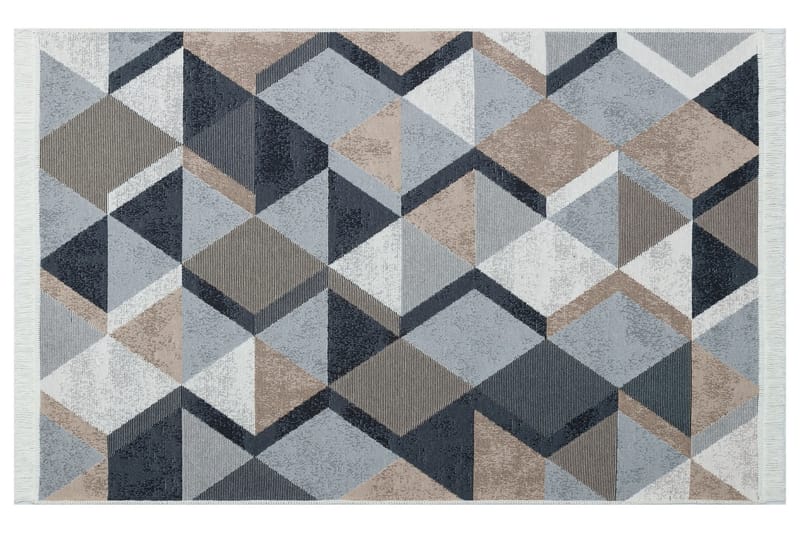 Entrematta Caleban 80x150 cm - Beige/Svart/Vit/Bomull - Textil & mattor - Matta - Små mattor