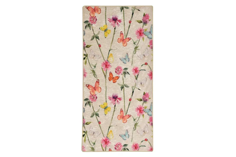 Fikret Matta 80x150 cm - Flerfärgad/Sammet - Textil & mattor - Matta - Små mattor