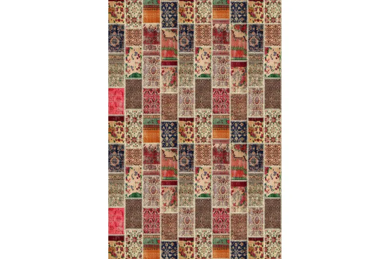 Homefesto Matta 50x80 cm - Multifärgad - Textil & mattor - Matta - Modern matta - Wiltonmatta