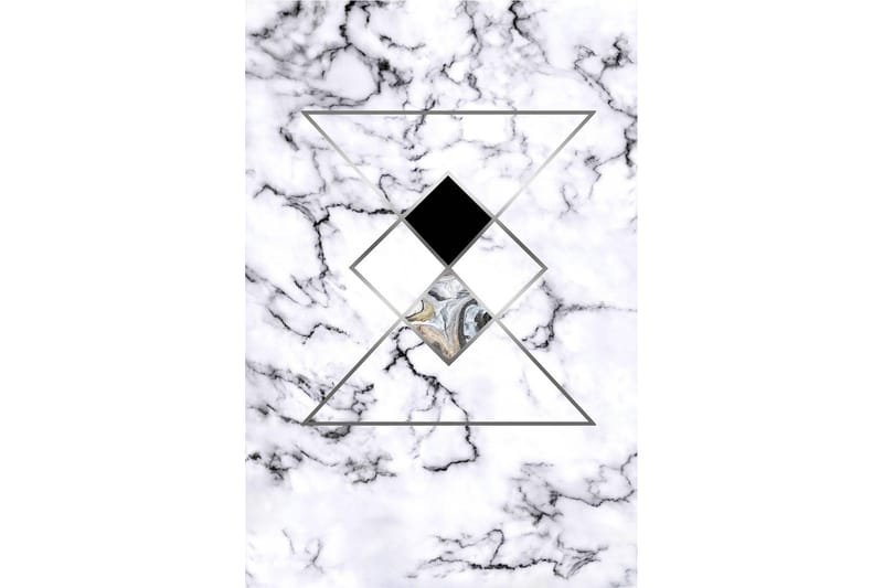 Homefesto Matta 50x80 cm - Multifärgad - Textil & mattor - Matta - Modern matta - Wiltonmatta