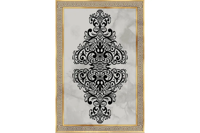 Homefesto Matta 50x80 cm - Multifärgad - Textil & mattor - Matta - Modern matta - Wiltonmatta