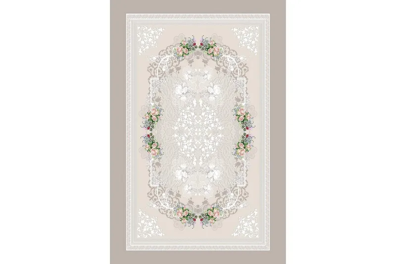 Homefesto Matta 50x80 cm - Multifärgad - Textil & mattor - Matta - Modern matta - Wiltonmatta