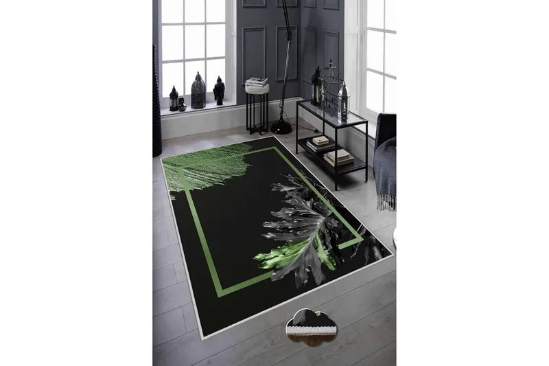 Homefesto Matta 50x80 cm - Multifärgad - Textil & mattor - Matta - Modern matta - Wiltonmatta