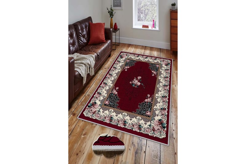 Homefesto Matta 60x100 cm - Multifärgad - Textil & mattor - Matta - Modern matta - Wiltonmatta