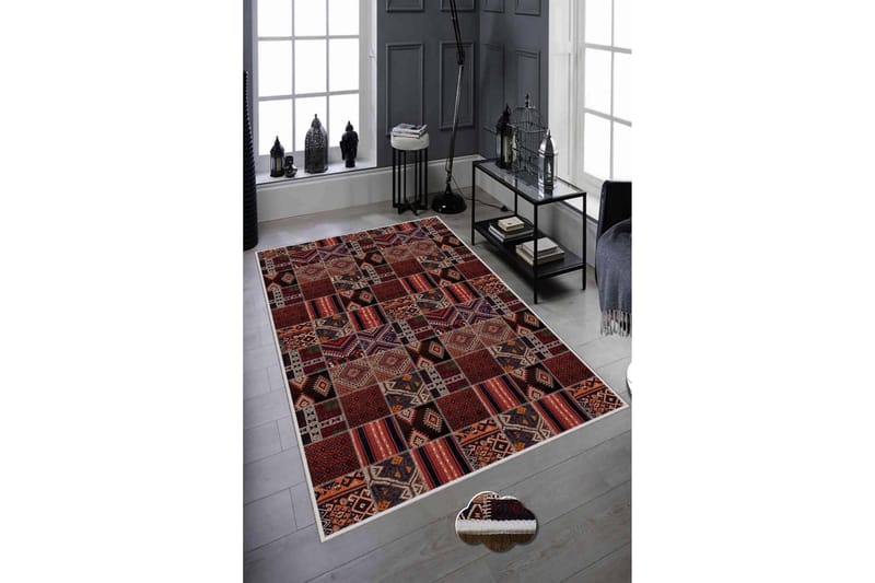 Homefesto Matta 60x100 cm - Multifärgad - Textil & mattor - Matta - Modern matta - Wiltonmatta