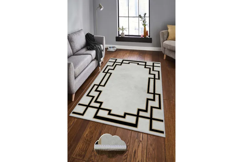 Homefesto Matta 60x100 cm - Multifärgad - Textil & mattor - Matta - Modern matta - Wiltonmatta