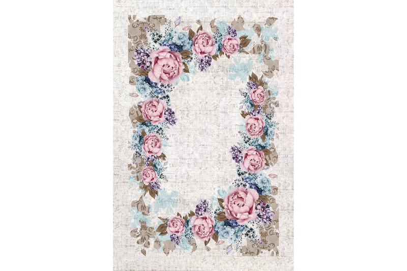 Homefesto Matta 80x150 cm - Multifärgad - Textil & mattor - Matta - Modern matta - Wiltonmatta