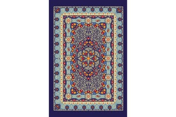 Homefesto Matta 80x200 cm - Multifärgad - Textil & mattor - Matta - Modern matta - Wiltonmatta