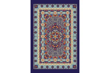 Homefesto Matta 80x200 cm - Multifärgad - Textil & mattor - Matta - Små mattor