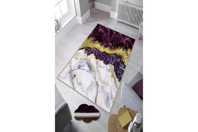 Homefesto Matta 80x300 cm - Multifärgad - Textil & mattor - Matta - Modern matta - Wiltonmatta