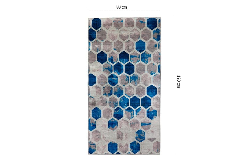 Klimop Matta 80x120 cm - Flerfärgad - Textil & mattor - Matta - Små mattor