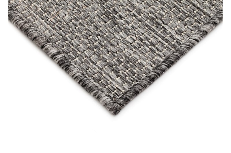 Madrid Square Flatvävd Matta 133x190 - Grå/Vit - Textil & mattor - Matta - Flatvävd matta