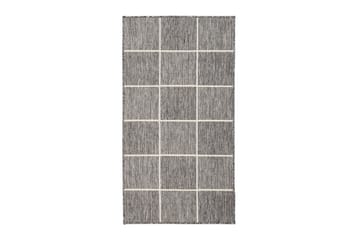 Madrid Square Flatvävd Matta 80x340 - Grå/Vit - Textil & mattor - Matta - Flatvävd matta