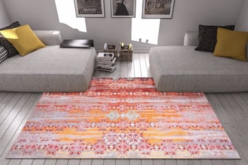 Matta Artloop 75x150 cm - Multifärgad - Textil & mattor - Matta - Modern matta - Friezematta