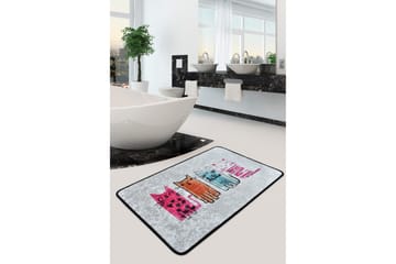 Matta Babycats 60x90 cm - Flerfärgad/Sammet - Textil & mattor - Matta