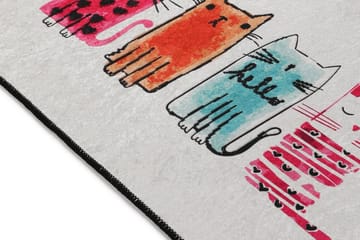 Matta Babycats 60x90 cm - Flerfärgad/Sammet - Textil & mattor - Matta