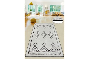 Matta Chilai 80x100 cm - Svart/Vit - Textil & mattor - Matta - Små mattor
