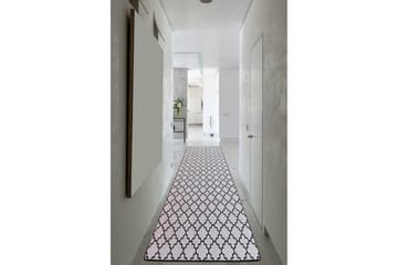 Matta Chilai 80x200 cm - Svart/Vit - Textil & mattor - Matta - Små mattor