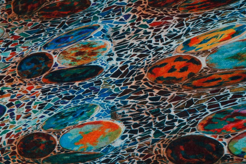 Matta Gezira 80x120 cm - Flerfärgad - Textil & mattor - Matta - Små mattor