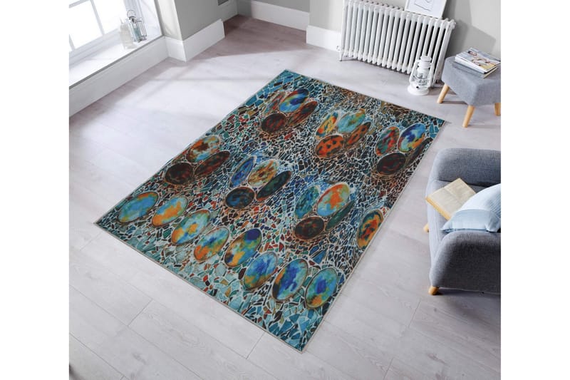 Matta Gezira 80x120 cm - Flerfärgad - Textil & mattor - Matta - Små mattor