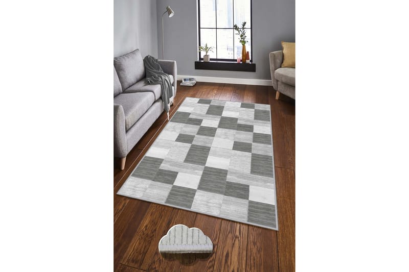 Matta Homefesto 50x80 cm - Multifärgad - Textil & mattor - Matta - Modern matta - Friezematta