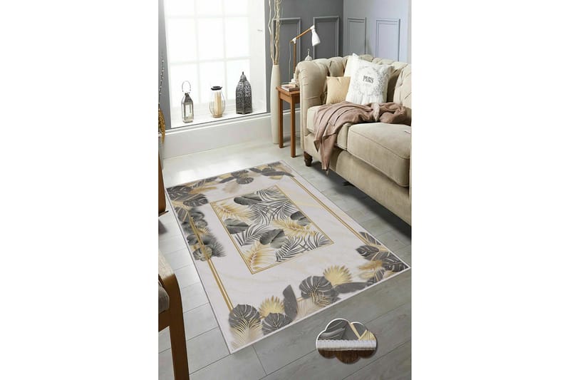 Matta Homefesto 60x100 cm - Multifärgad - Textil & mattor - Matta - Modern matta - Friezematta
