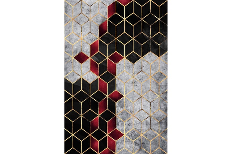 Matta Homefesto 60x100 cm - Multifärgad - Textil & mattor - Matta - Små mattor