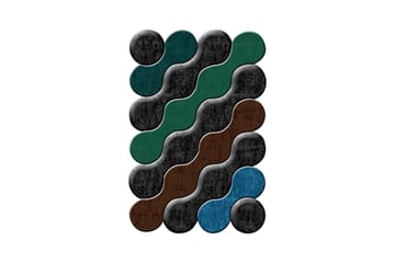 Matta Homefesto 60x100 cm - Multifärgad - Textil & mattor - Matta - Små mattor
