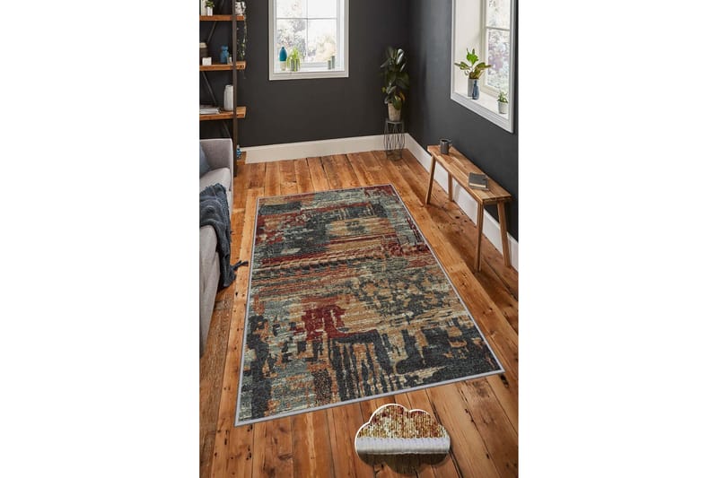 Matta Homefesto 80x120 cm - Multifärgad - Textil & mattor - Matta - Små mattor
