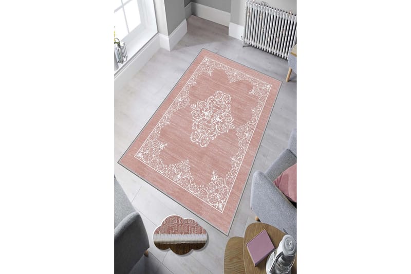 Matta Homefesto 80x120 cm - Multifärgad - Textil & mattor - Matta - Modern matta - Friezematta