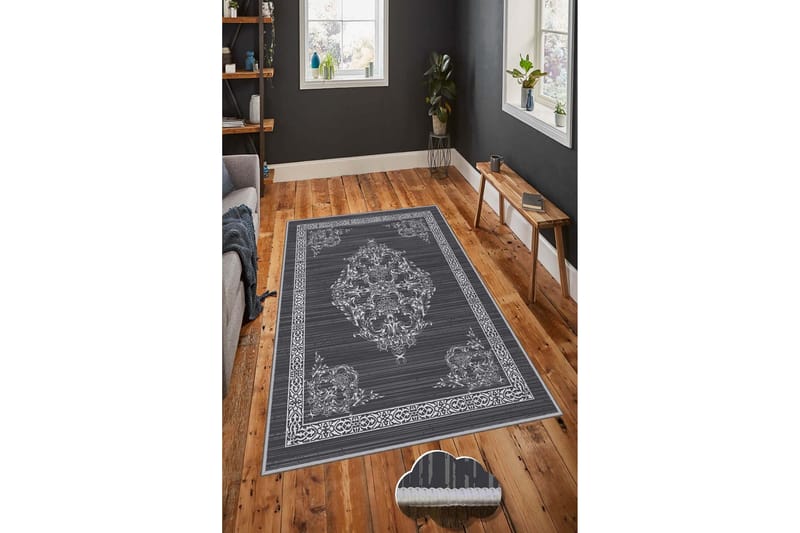 Matta Homefesto 80x120 cm - Multifärgad - Textil & mattor - Matta - Modern matta - Friezematta
