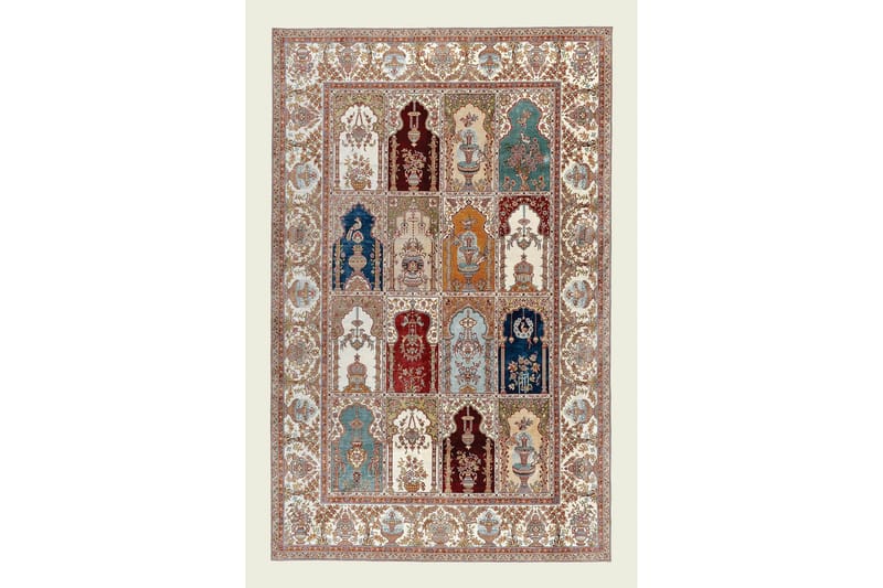 Matta Homefesto 80x150 cm - Multifärgad - Textil & mattor - Matta - Modern matta - Friezematta