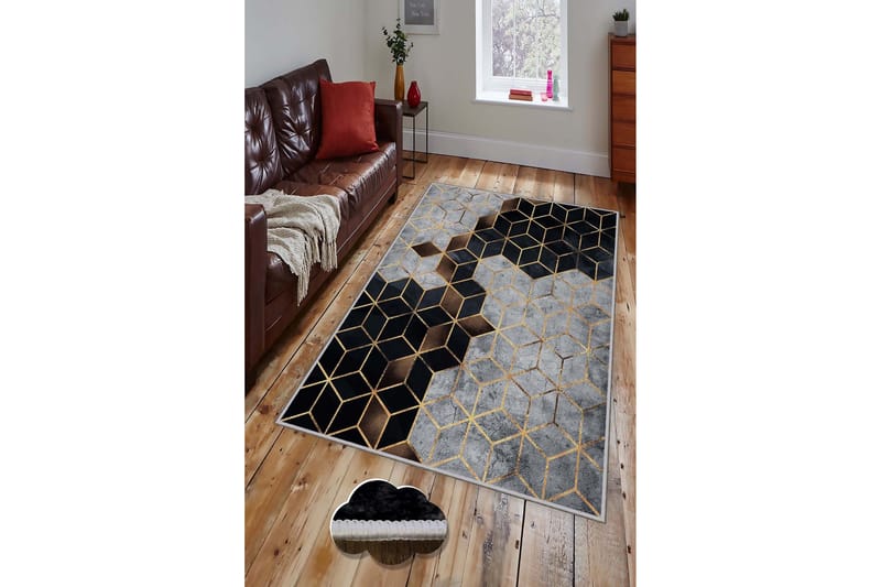 Matta Homefesto 80x150 cm - Multifärgad - Textil & mattor - Matta - Små mattor