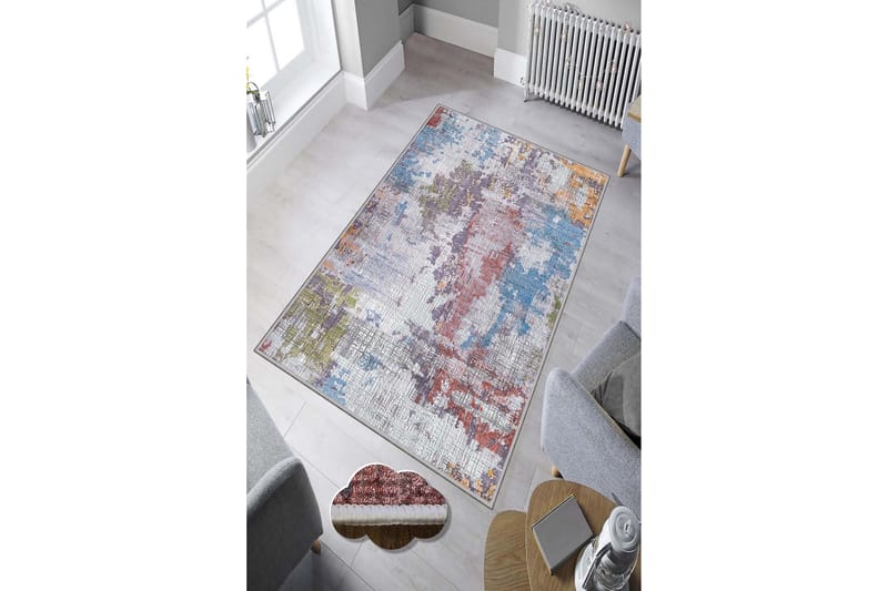 Matta Homefesto 80x200 cm - Multifärgad - Textil & mattor - Matta - Små mattor