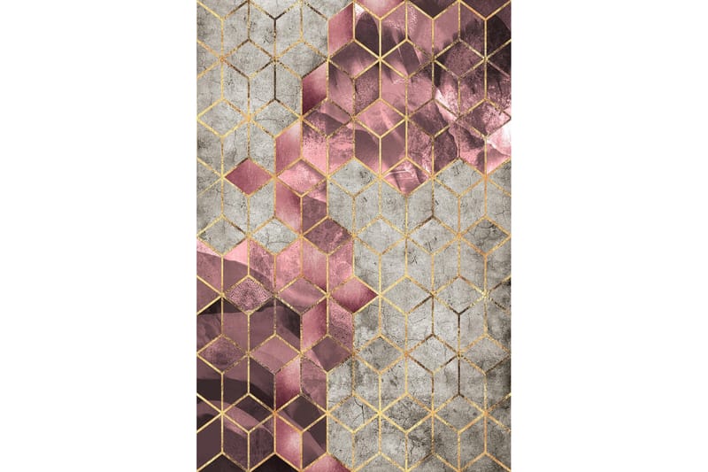 Matta Homefesto 80x200 cm - Multifärgad - Textil & mattor - Matta - Små mattor