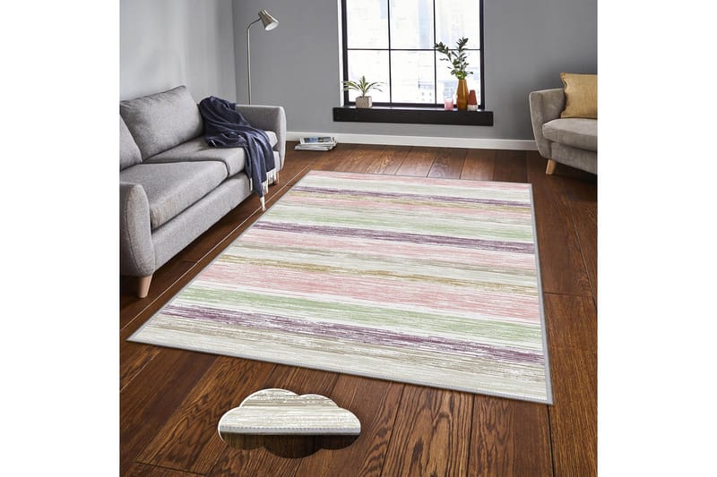 Matta Homefesto 80x200 cm - Multifärgad - Textil & mattor - Matta - Små mattor