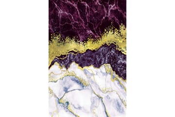 Matta Homefesto 80x300 cm - Multifärgad - Textil & mattor - Matta - Modern matta - Friezematta