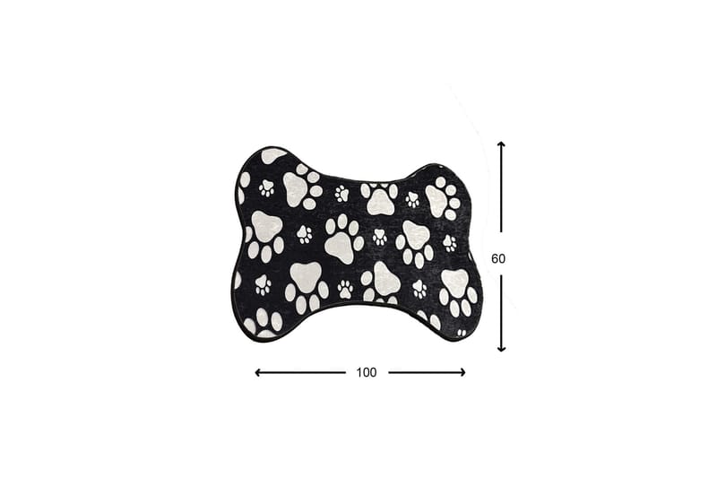 Matta Inqina 60x100 cm - Flerfärgad/Sammet - Textil & mattor - Matta - Små mattor
