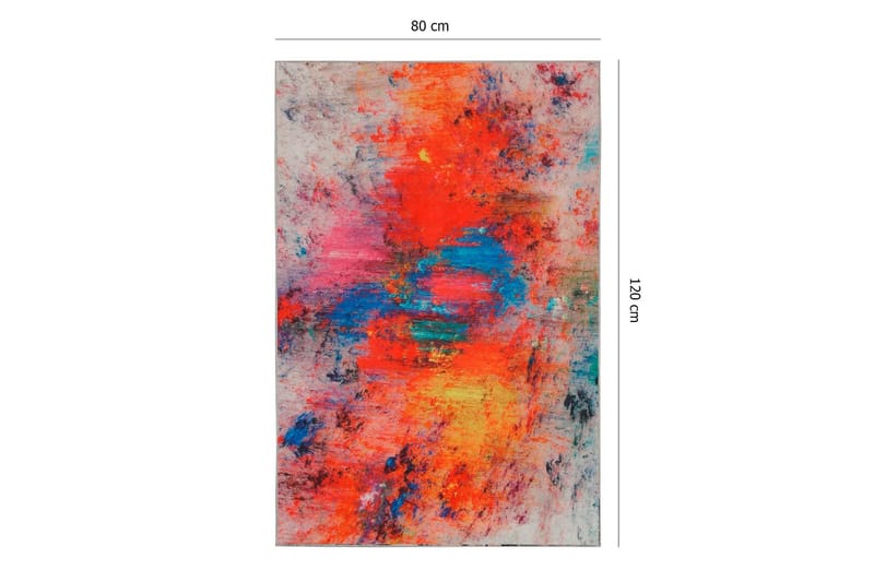 Matta Karjus 80x120 cm - Flerfärgad - Textil & mattor - Matta - Små mattor