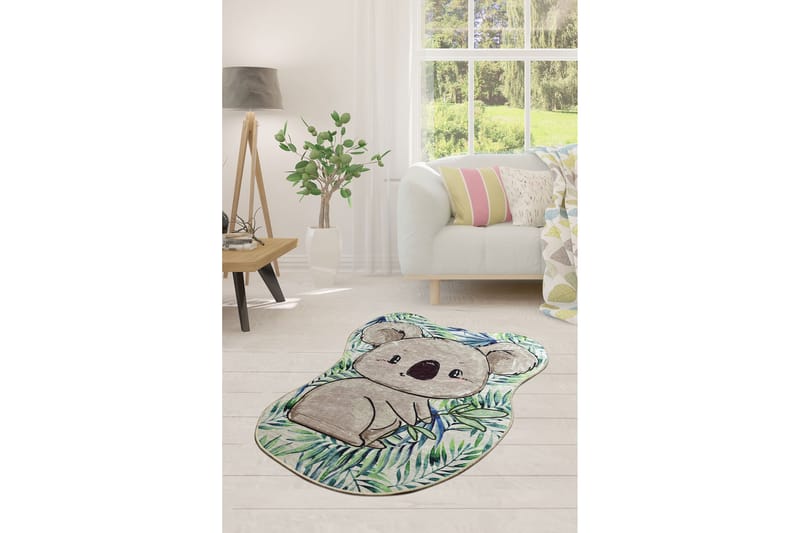 Matta Karvane 80x100 cm - Flerfärgad/Sammet - Textil & mattor - Matta