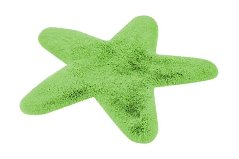 Matta Kistian Ash-Star Grön 60x63 cm - D-Sign - Matta - Små mattor