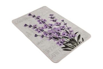 Matta Levendula 60x90 cm - Flerfärgad/Sammet - Textil & mattor - Matta - Små mattor