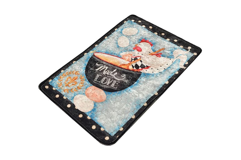 Matta Madelove 40x60 cm - Flerfärgad/Sammet - Textil & mattor - Matta - Små mattor