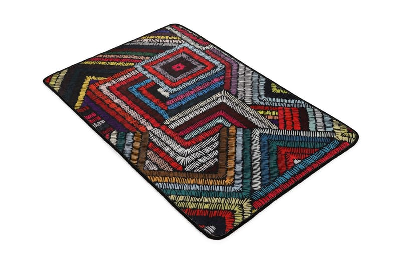 Matta Maglie 60x90 cm - Flerfärgad/Sammet - Textil & mattor - Matta