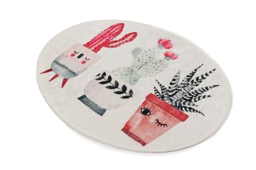 Matta Masaya Oval 60x90 cm - Flerfärgad/Sammet - Textil & mattor - Matta - Små mattor