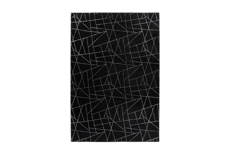 Matta Ngelesbedon Swt Svart/Silver 120x170 cm - D-Sign - Matta - Små mattor