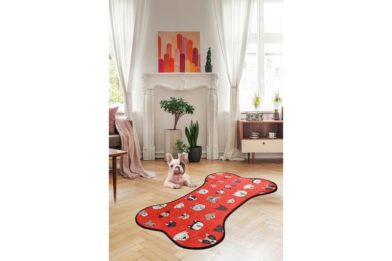Matta Osso 60x100 cm - Flerfärgad/Sammet - Textil & mattor - Matta