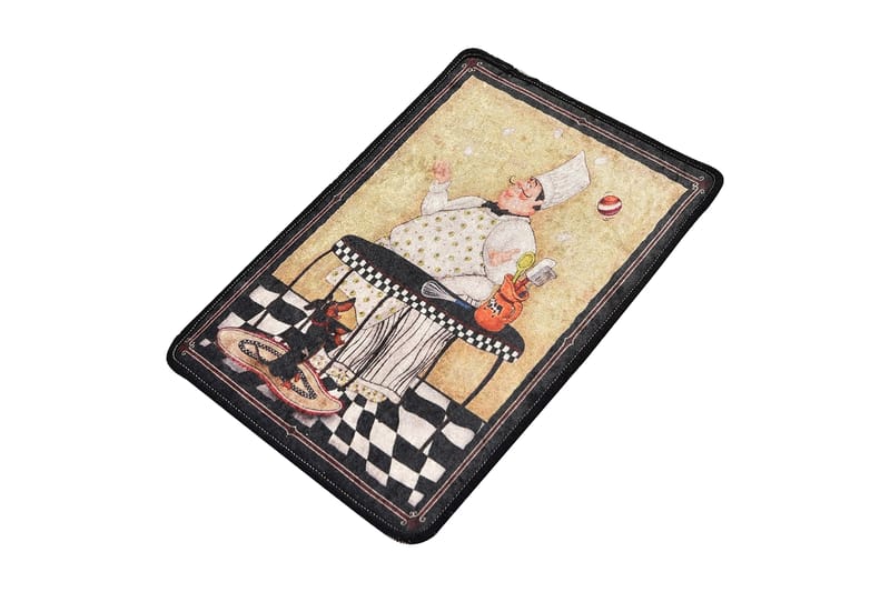 Matta Shef 40x60 cm - Flerfärgad/Sammet - Textil & mattor - Matta - Små mattor